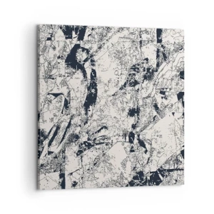 Vászonkép - Az ellentétek egymásba fonódása - 60x60 cm