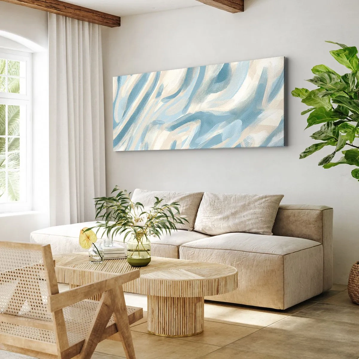 Vászonkép - Tavaszi szellők - 100x40 cm