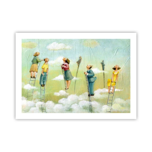 Poszter - Az álmod mögött - 70x50 cm