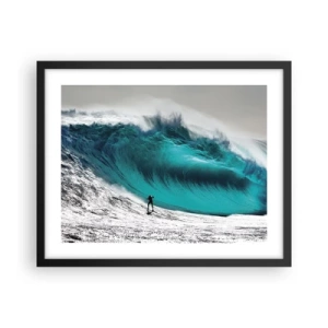 Poszter fehér keretben - Kihívás elfogadva - 50x40 cm