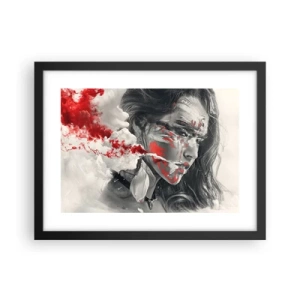 Poszter fehér keretben - Az abszurditás füstjében - 40x30 cm