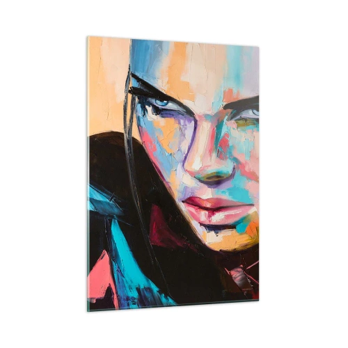Üveg kép - Szívében vad - 50x70 cm