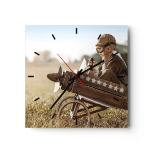 Falióra, Óra - Indulás egy álom felé - 30x30 cm