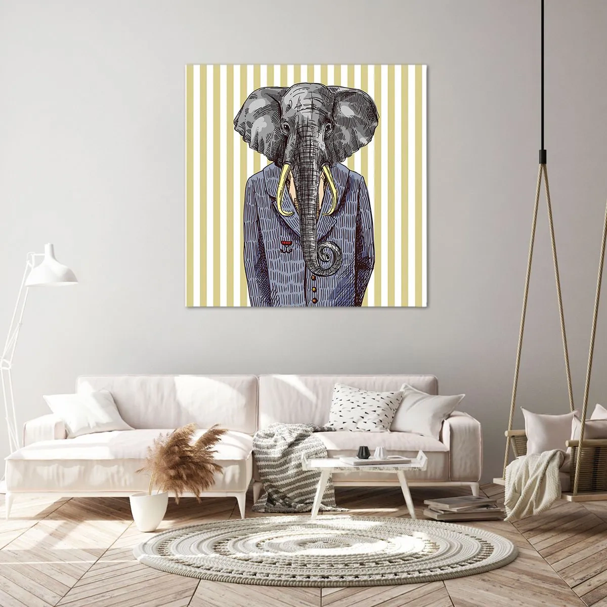 Vászonkép - Természeténél fogva elegáns - 50x50 cm