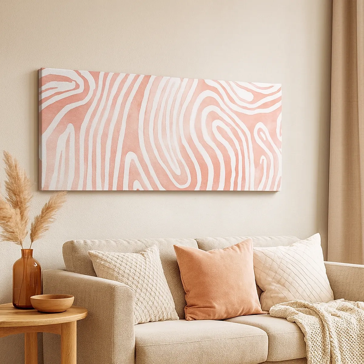 Vászonkép - Egy korall labirintusban - 30x30 cm