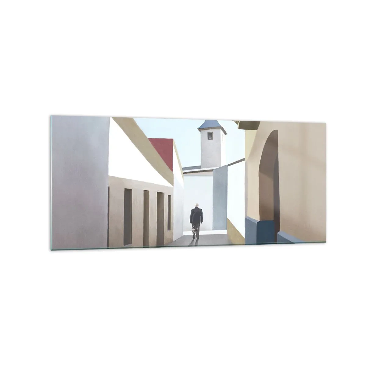 Üveg kép - Napfényes séta - 120x50 cm