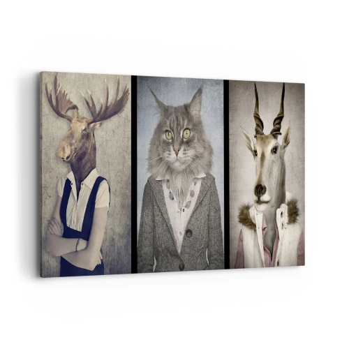 Vászonkép - A szőrmék újra divatosak - 120x80 cm