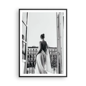 Poszter fehér keretben - Az érzékek felébredése - 70x100 cm