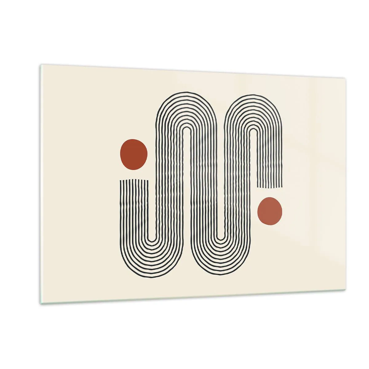 Üveg kép - Elejétől végéig - 120x80 cm