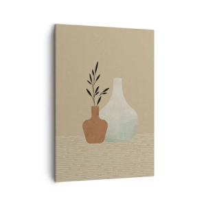 Vászonkép - Váza és annak ideája - 50x70 cm