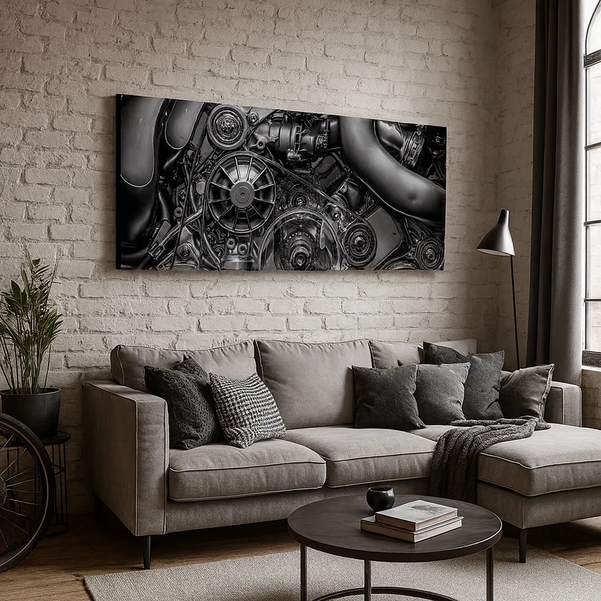 Vászonkép - A mechanika költészete - 30x30 cm