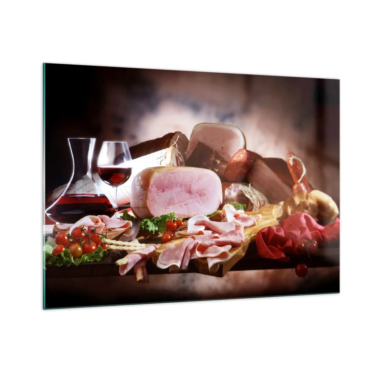 Üveg kép - Kulináris álom kancsóval - 100x70 cm