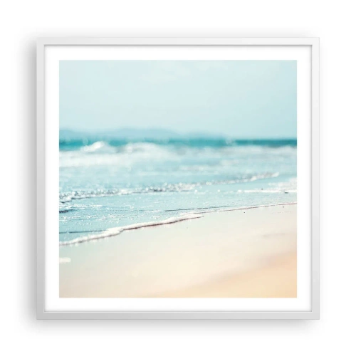 Poszter fekete keretben - Hő és zaj - 60x60 cm