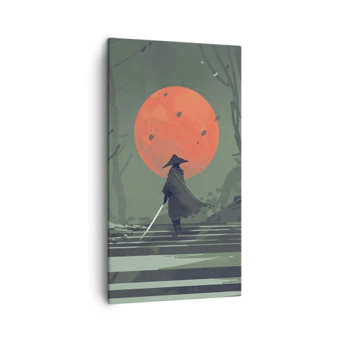 Vászonkép - Vörös hold harcosa - 45x80 cm