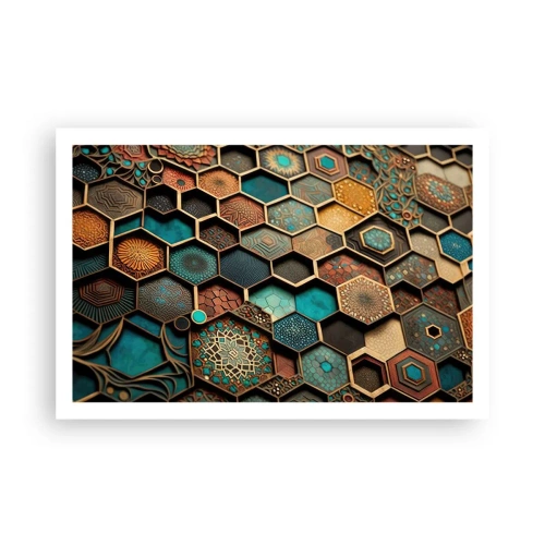 Poszter - Arab ornamentika - egy variáció - 91x61 cm