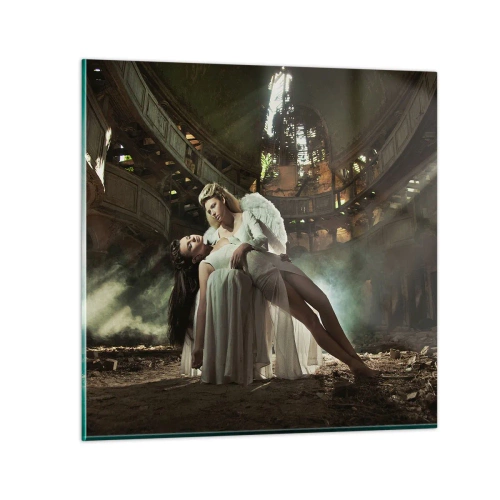 Üveg kép - A régi színház szelleme - 50x50 cm