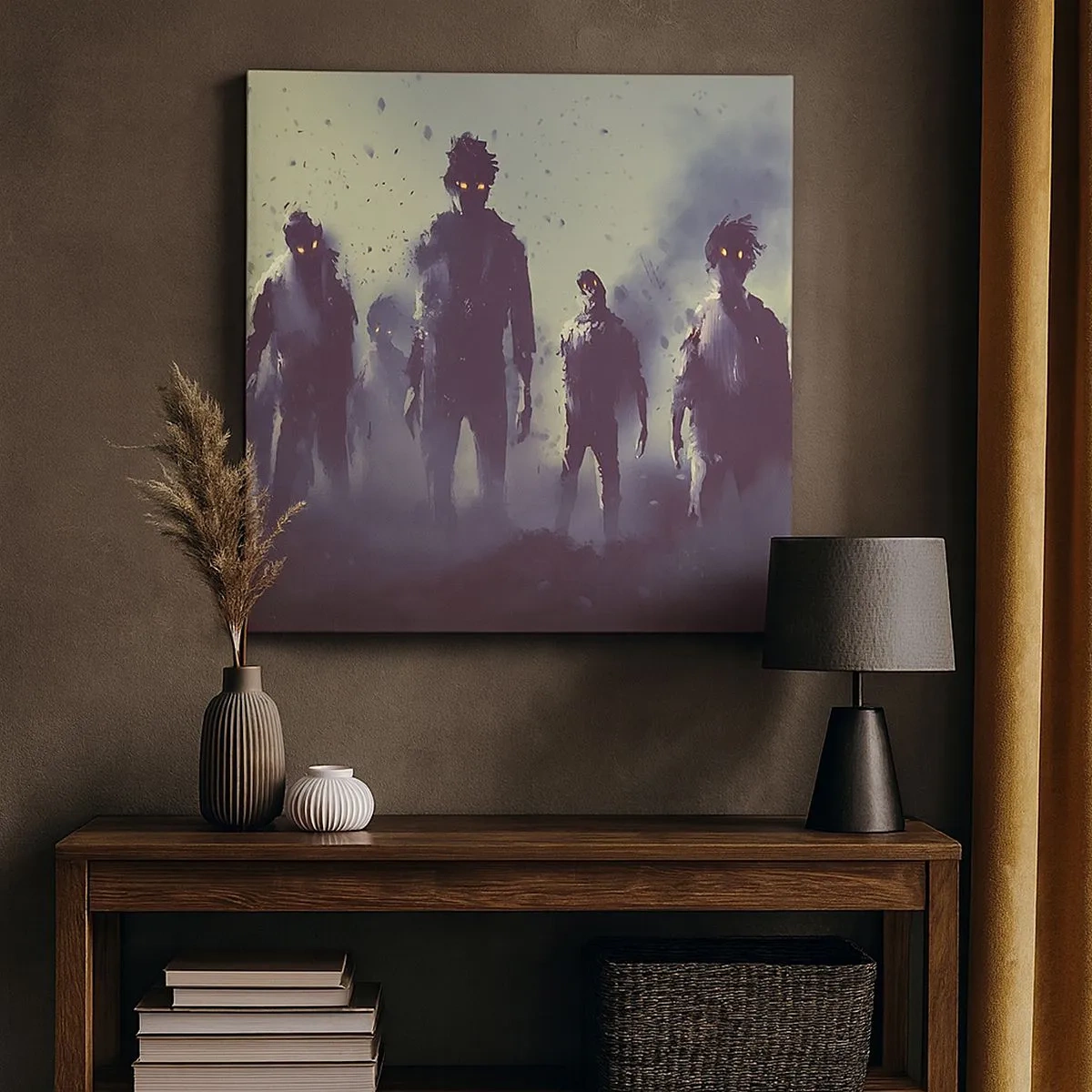 Vászonkép - Figyelj! Jönnek - 30x30 cm