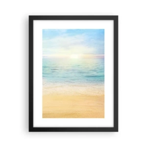 Poszter fehér keretben - Nagy kékség - 30x40 cm