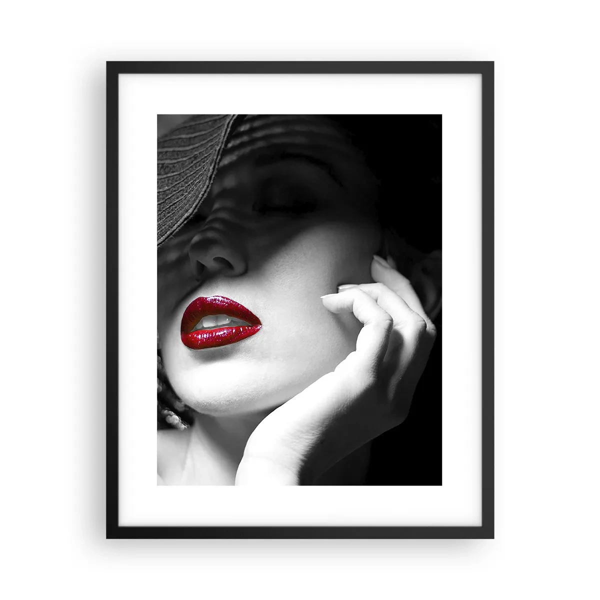 Poszter fehér keretben - Egy tanulmány Scarletben - 40x50 cm