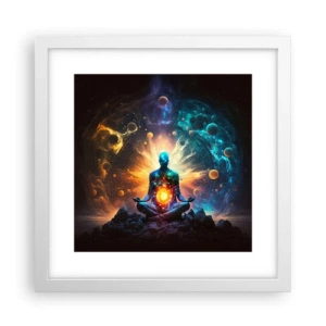 Poszter fekete keretben - Kozmikus nyugalom - 30x30 cm