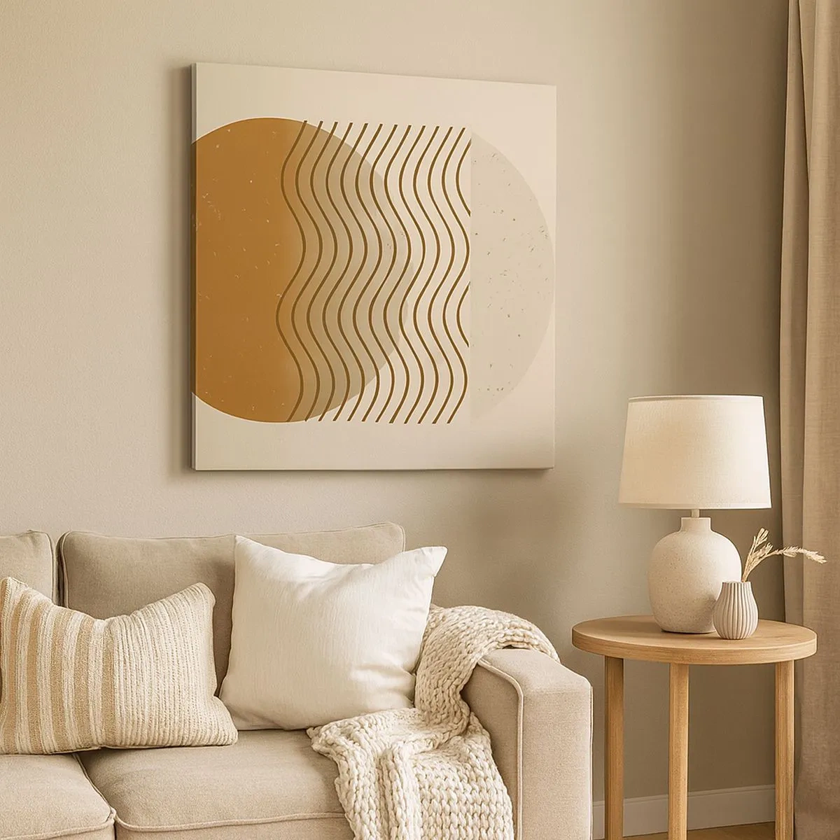 Vászonkép - A geometriai formák eredetéről - 30x30 cm