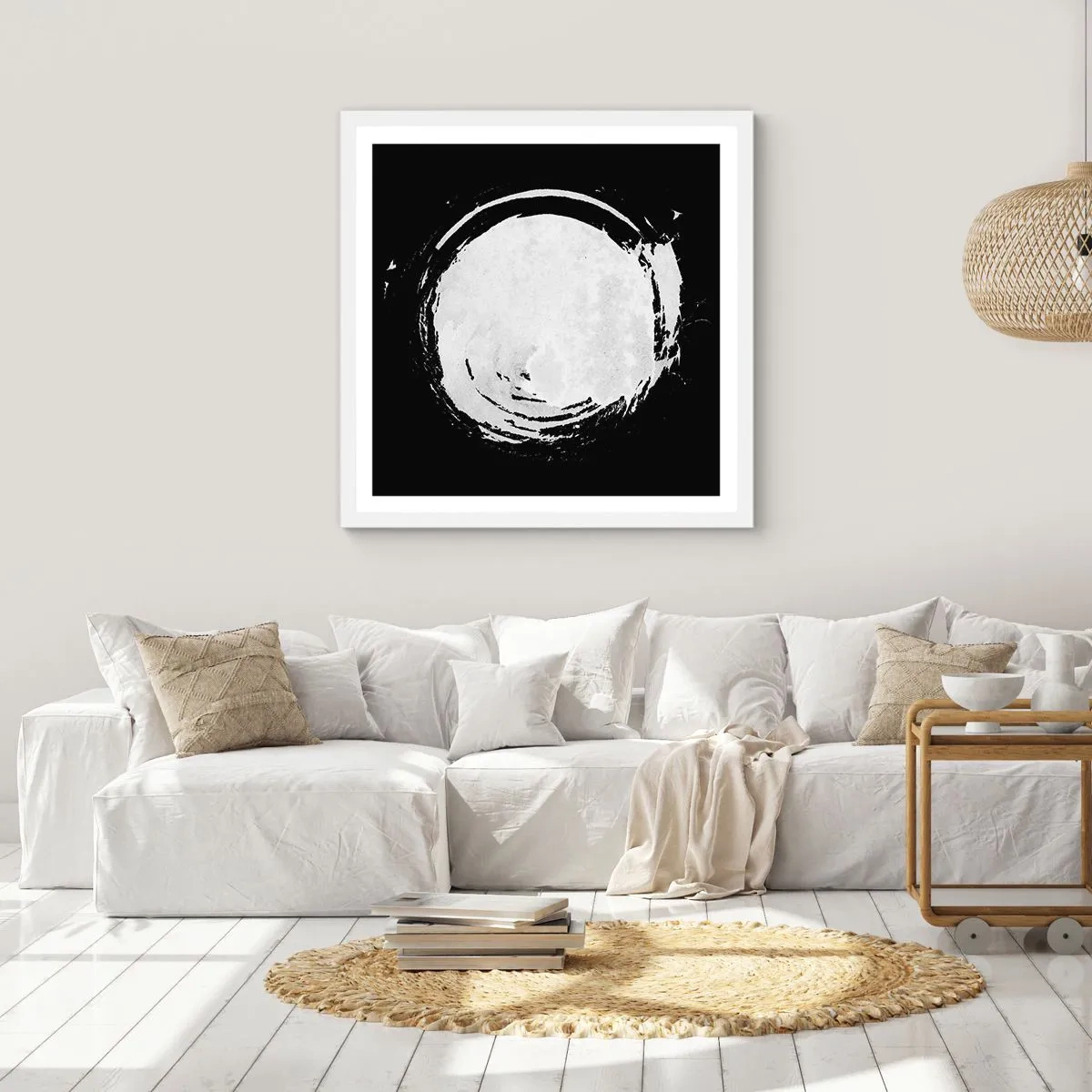 Poszter fekete keretben - A jó kiút - 60x60 cm