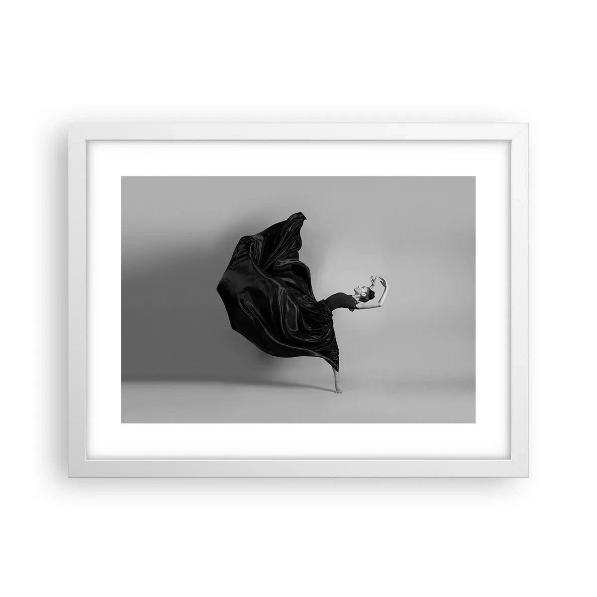 Poszter fekete keretben - Szárnyas zene - 40x30 cm