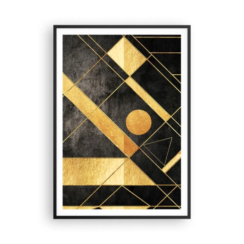 Poszter fehér keretben - A sivatag napja - 70x100 cm