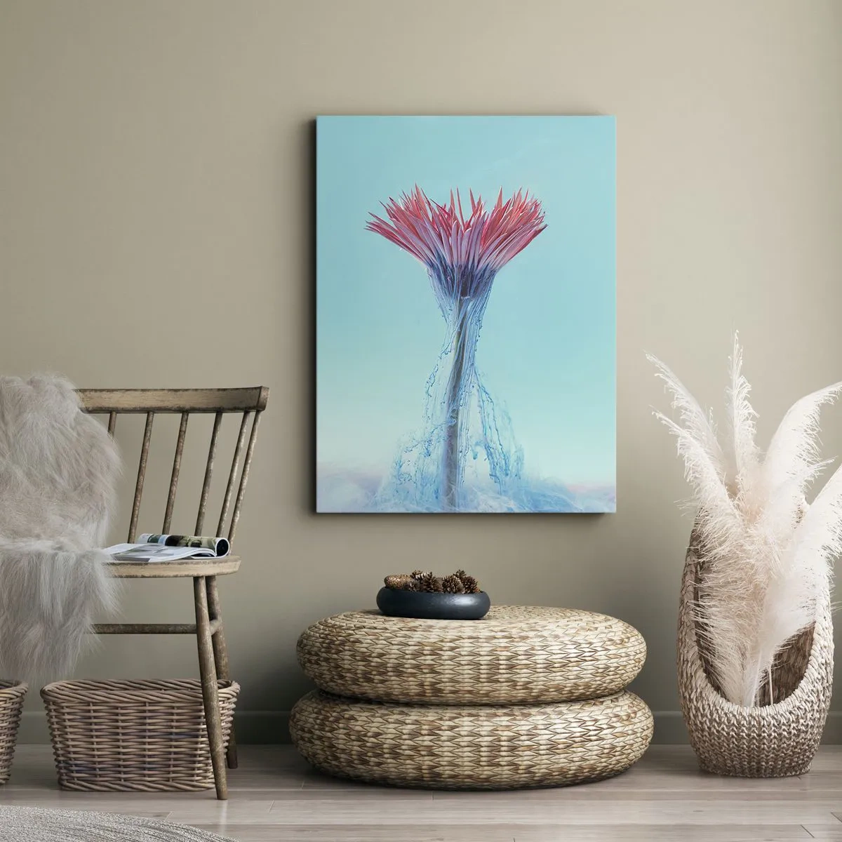 Vászonkép - Élénkítő ölelésben - 65x120 cm