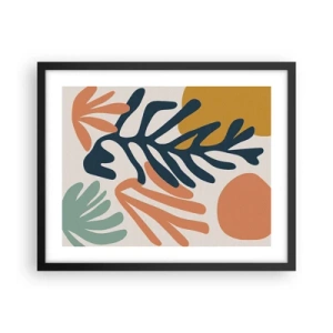 Poszter fehér keretben - Koralltengerek - 50x40 cm