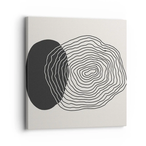 Vászonkép - Létezés és rángatózás - 30x30 cm