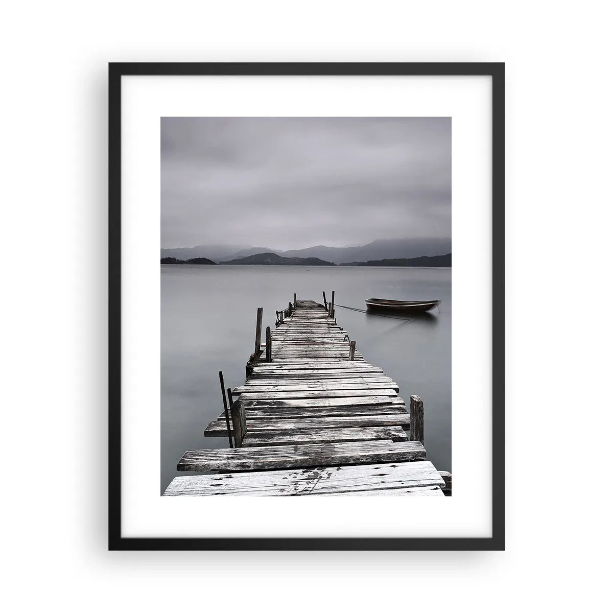 Poszter fehér keretben - Holnap indulhatsz - 40x50 cm