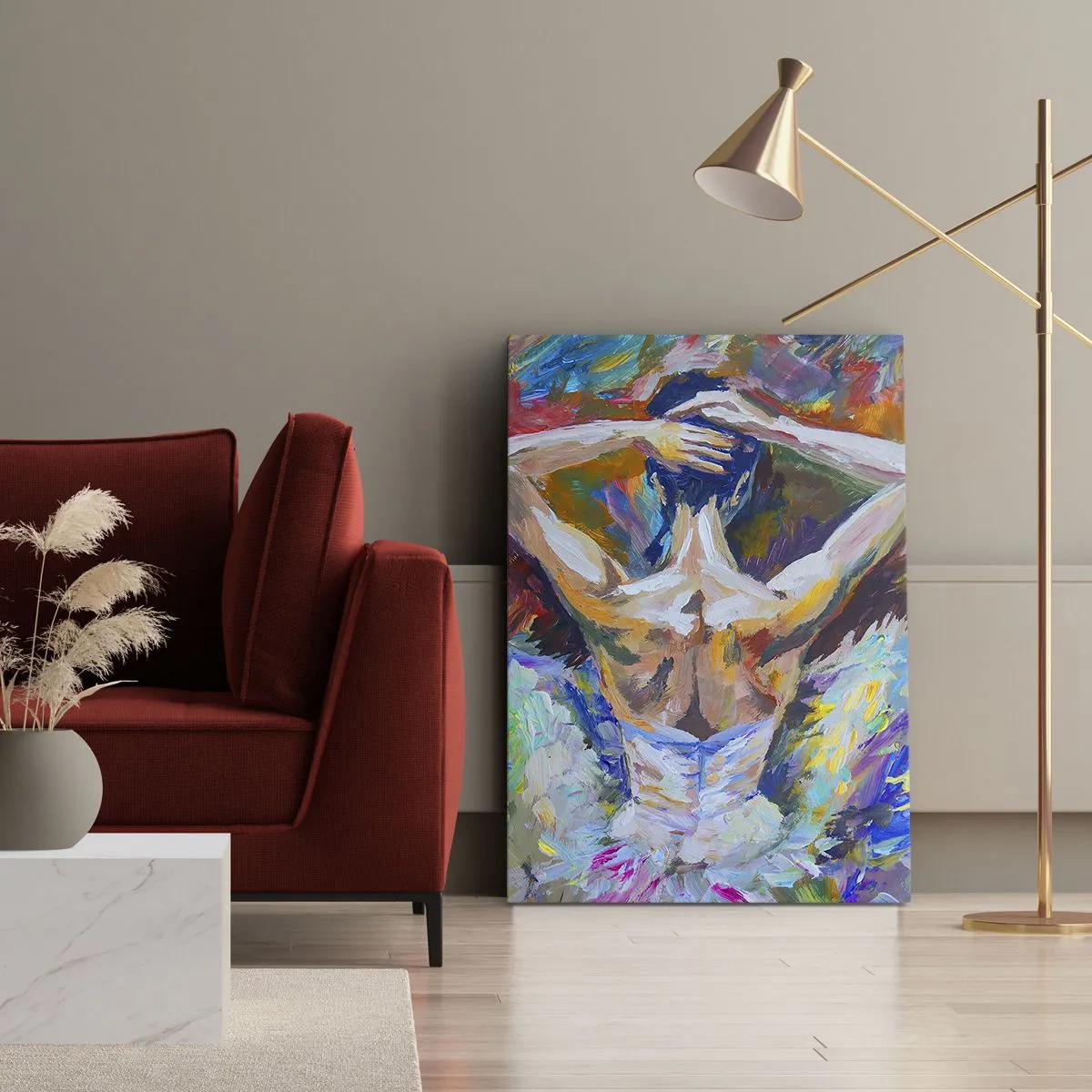 Vászonkép - Bármi lehet - 55x100 cm