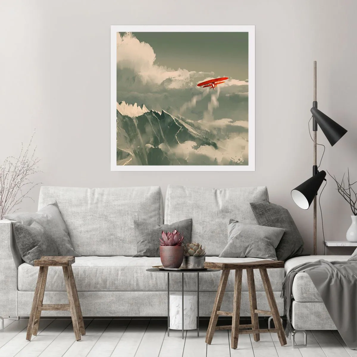 Poszter - Rettenthetetlen úttörő - 60x60 cm