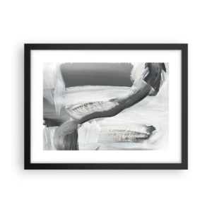 Poszter fehér keretben - Határozott mozgással - 40x30 cm