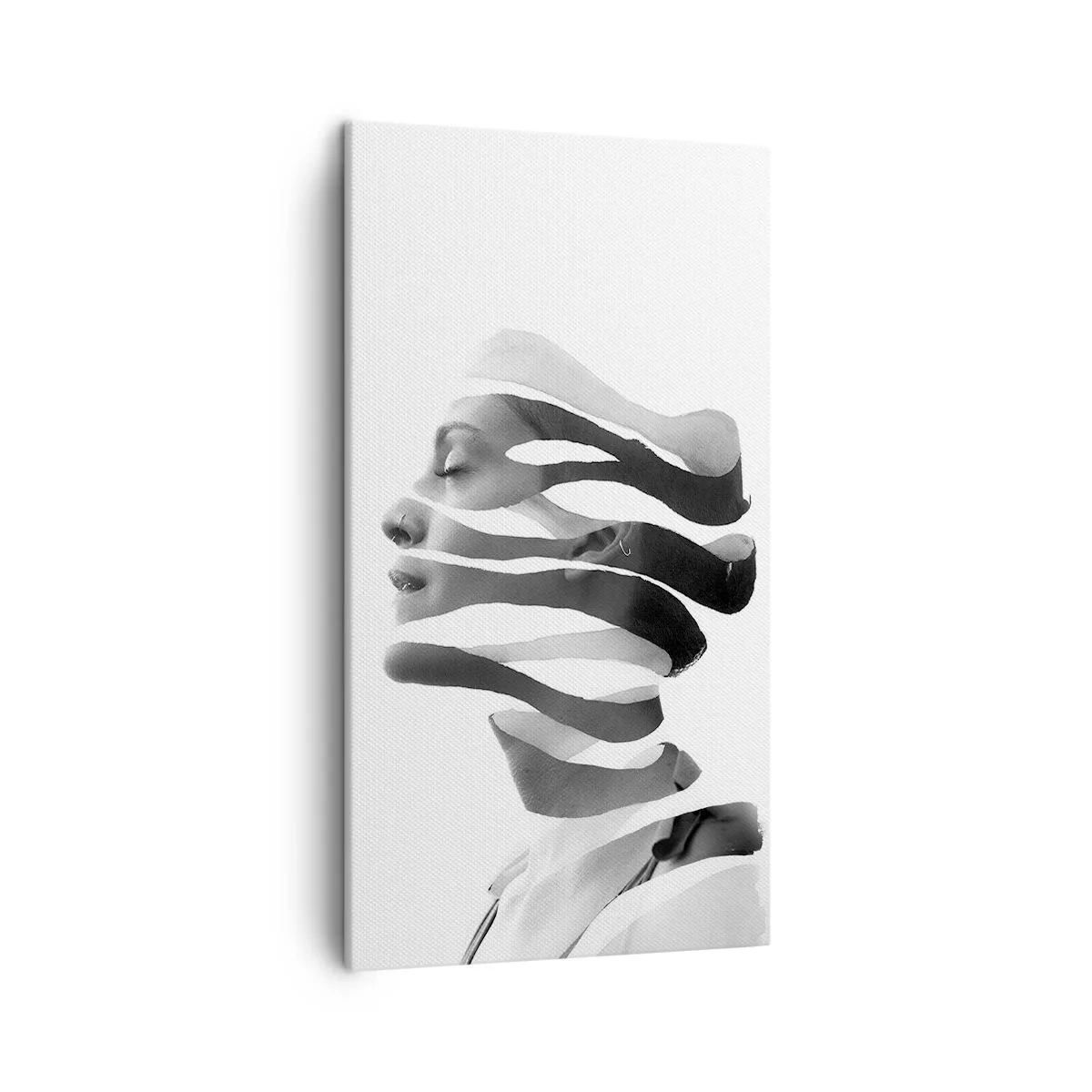 Vászonkép - Szürreális portré - 45x80 cm