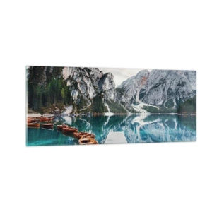 Üveg kép - Megmutatjuk a szépséget - 100x40 cm