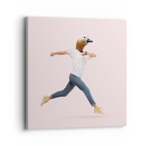 Vászonkép - Egy csipetnyi abszurditás - 40x40 cm