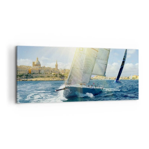 Vászonkép - Ideje elhagyni a várost - 100x40 cm