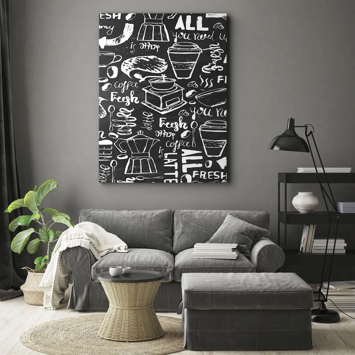 Vászonkép - All you need is… - 70x100 cm