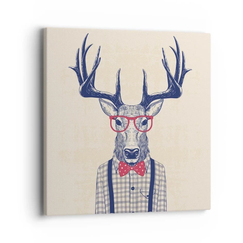 Vászonkép - Mókás extravagancia - 40x40 cm