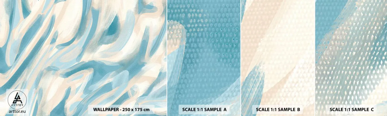 Fotótapéta Minta Standard Eco - Tavaszi szellők - Darab, Fényes, Pasztell - 100x30 cm