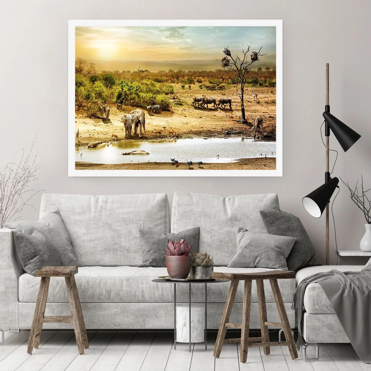 Poszter - „Z Edenu zaś wypływała rzeka…" - 100x70 cm