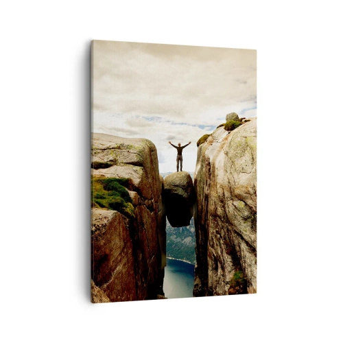 Vászonkép - Hogy vagyok ?! - 50x70 cm