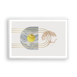 Poszter fekete keretben - Fényerő és ragyogás - 91x61 cm