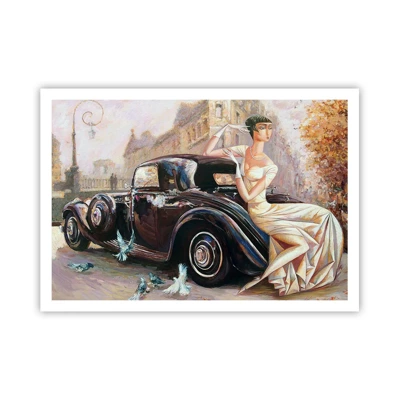 Poszter - Elegancia retro stílusban - 100x70 cm