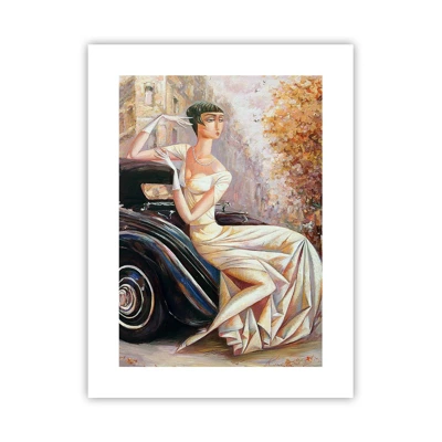 Poszter - Elegancia retro stílusban - 30x40 cm