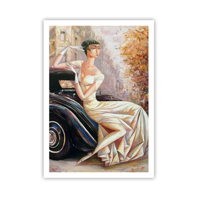 Poszter - Elegancia retro stílusban - 70x100 cm