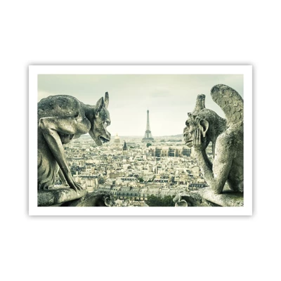 Poszter - Párizsi csevegés - 91x61 cm