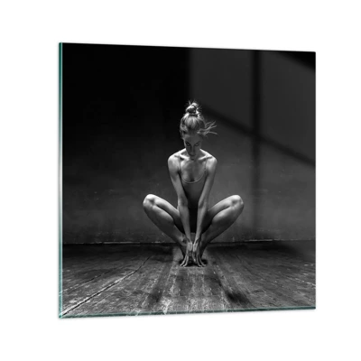 Üveg kép - A táncenergia koncentrációja - 30x30 cm